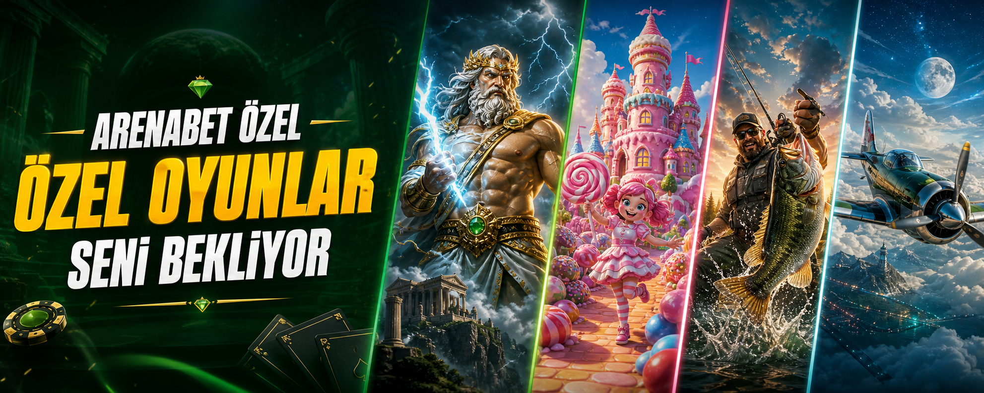 ArenaBet özel oyunlar