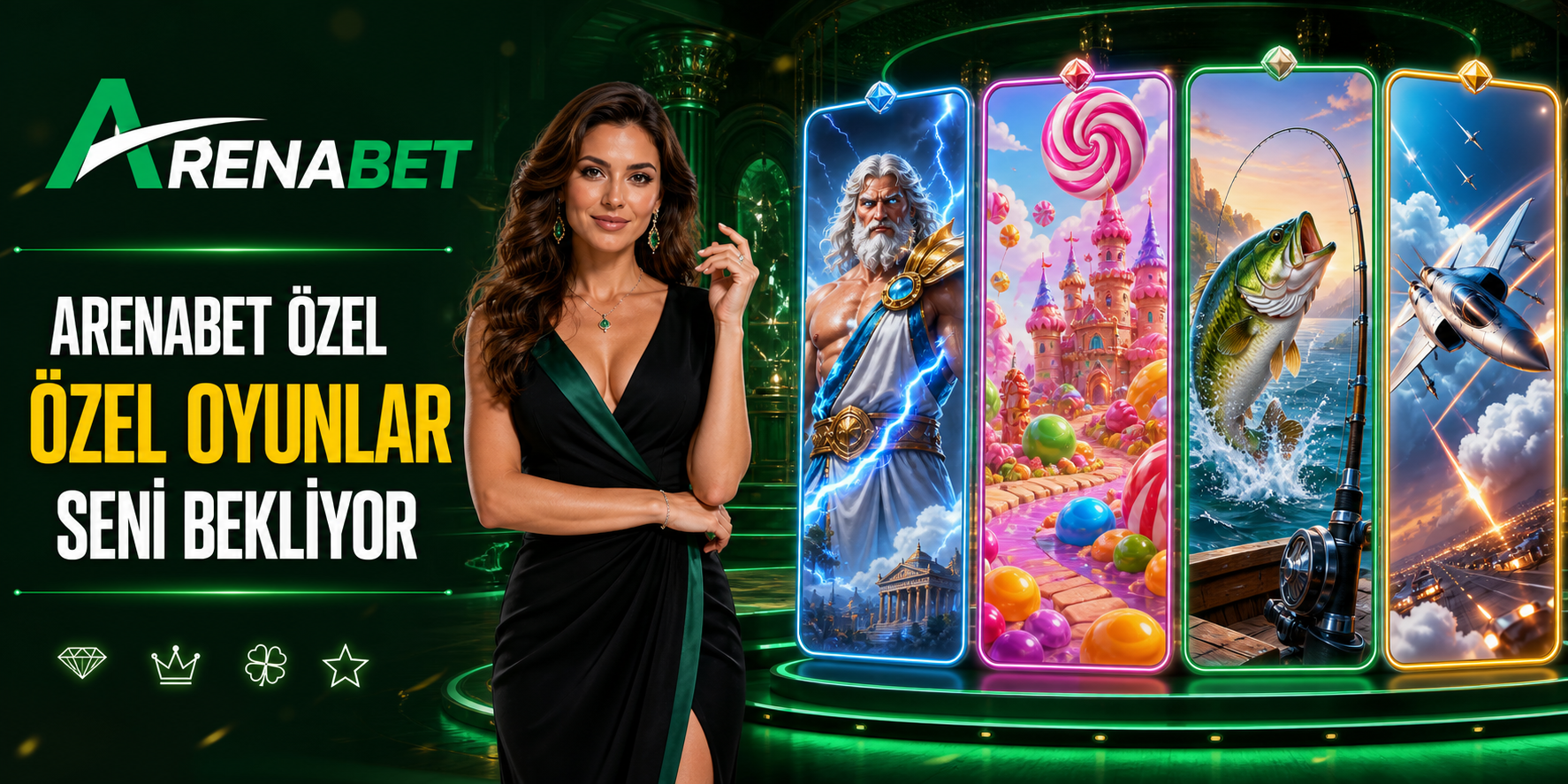 ArenaBet özel oyunlar