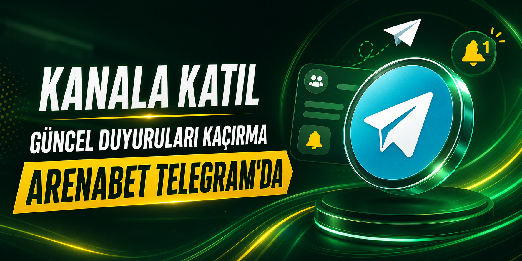 ArenaBet Telegram